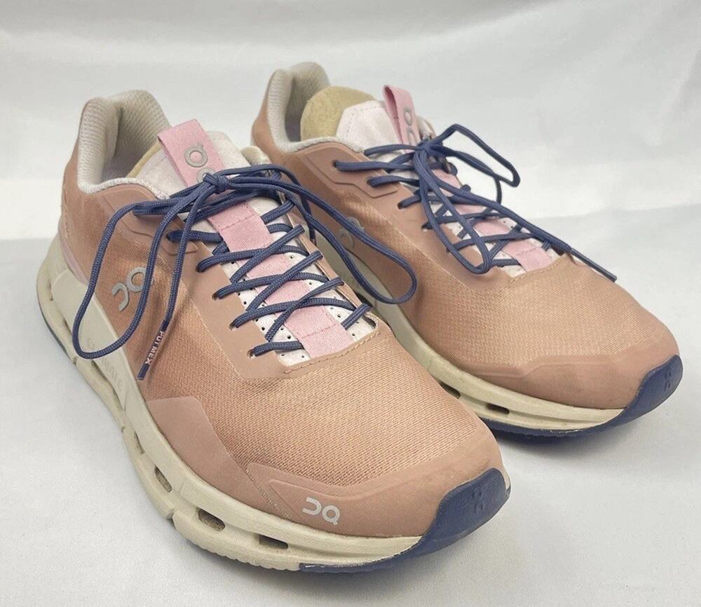 On Cloud Cloudnova Womens Running Shoes 10 Rose Brown Orchid Athletic Sneakers M
